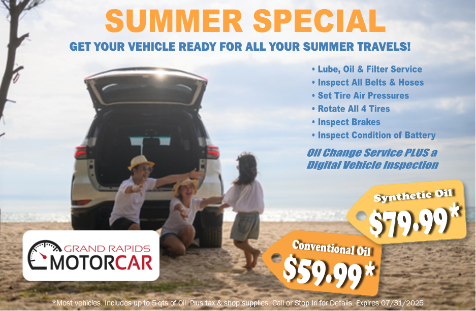 Oil Change Special | Grand Rapids Motorcar